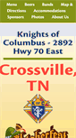 Mobile Screenshot of crossvilleoktoberfest.com